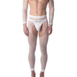 Barcode Berlin Legging Filet Cacci Blanc